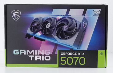 MSI GeForce RTX 5070 Gaming Trio OC Review - Pictures & Teardown