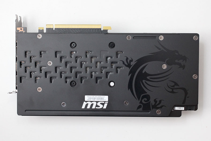 MSI Gaming X GeForce GTX 1060 6GB GDDR5 — view 3