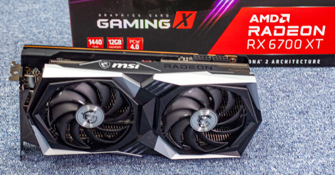 Overview Radeon™ RX 6700 XT GAMING X 12G