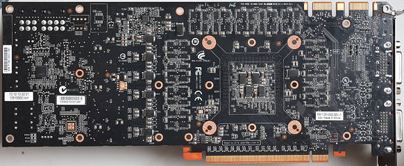 Graphics Card Teardown PCB Back