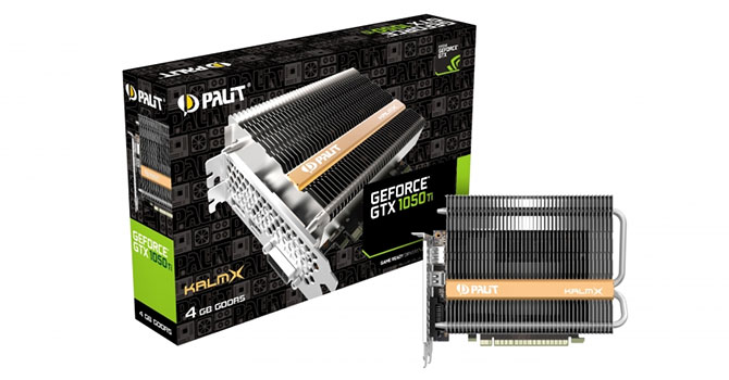 Palit GTX 1050 Ti KalmX 4 GB Review 