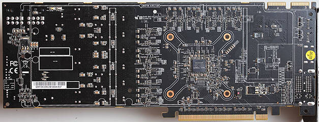 Graphics Card Teardown PCB Back