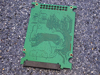 SSD Teardown PCB Back