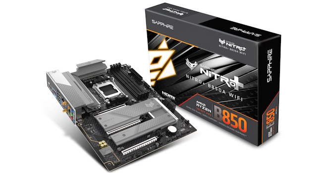 サファイア Sapphire Nitro+ B850A Wi-Fi 7 Review | TechPowerUp