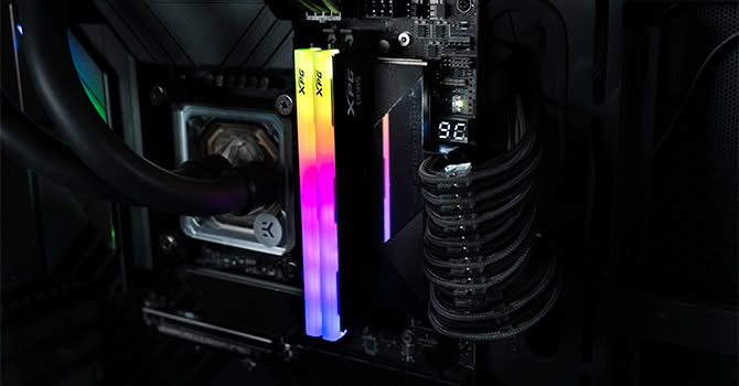 XPG Lancer Blade RGB DDR5-5600 16 GB CL46 Review - Low Profile