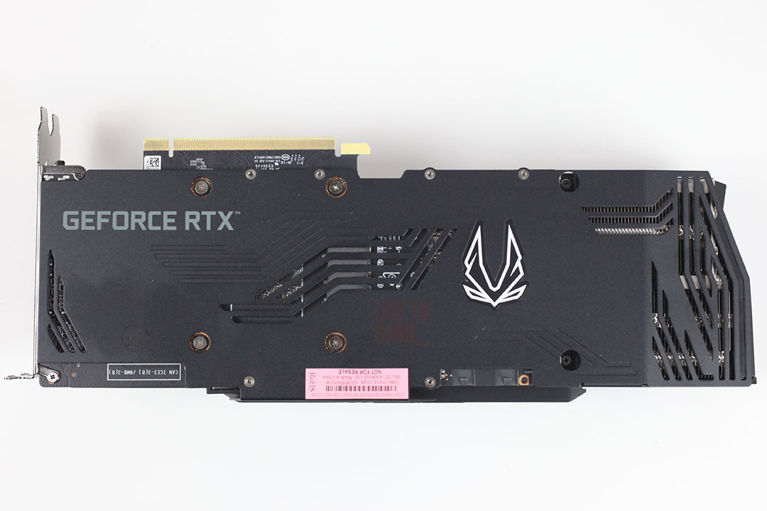 Zotac Trinity GeForce RTX 3080 10GB GDDR6X — view 2