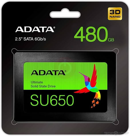 新品　未開封　ADATA SU650 480GB ADATA Ultimate SU650 480 GB Specs | TechPowerUp SSD Database