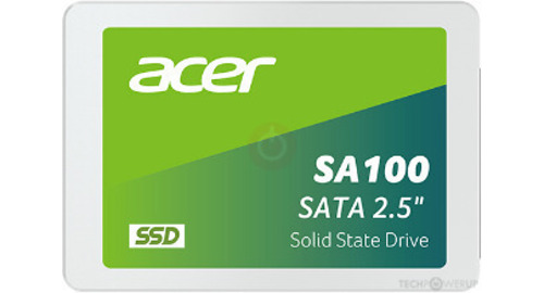 Disco Interno Laptop 560 MB/s Acer SA100 960GB SATA III 2,5" SSD Con Velocità Di Lettura Fino A Upgrade PC Laptop Veloce