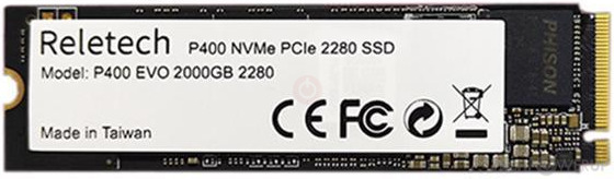 内蔵型SSD Reletech P400 EVO 2TB SSD Reletech P400 EVO 2 TB Specs | TechPowerUp SSD Database