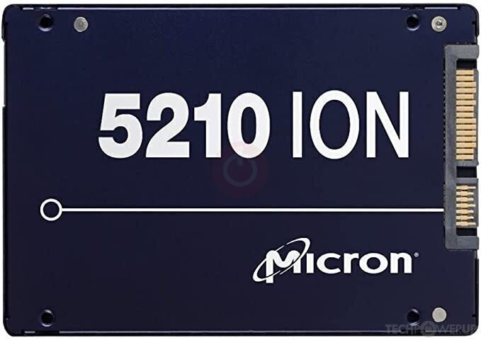 Micron 5210 ION 7.5 TB Specs | TechPowerUp SSD Database