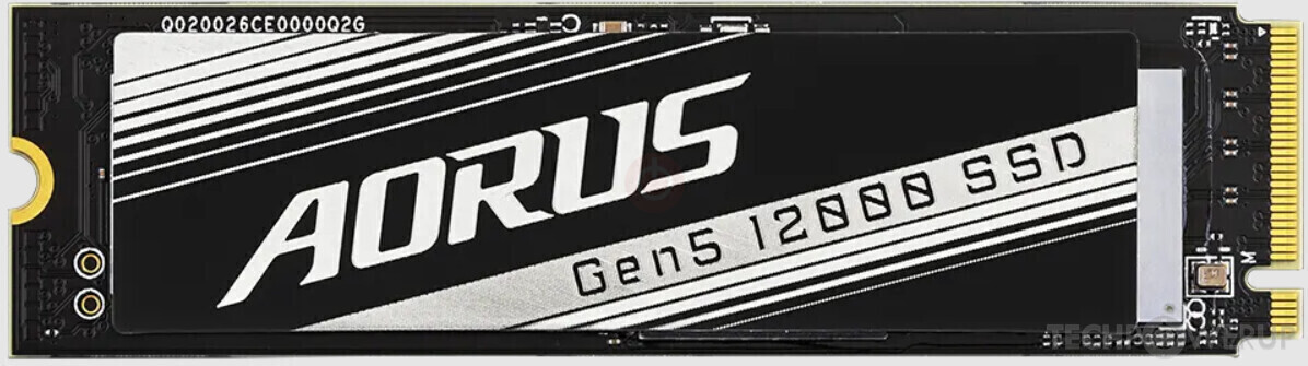 Aorus Gen5 12000 2 TB Specs | TechPowerUp SSD Database