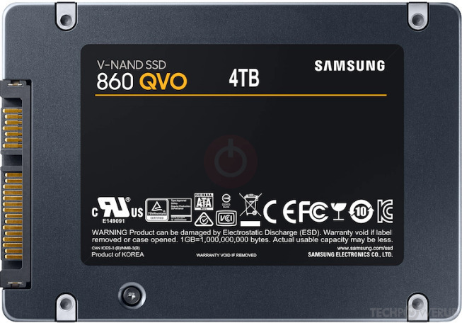 Samsung 860 QVO 4 TB Specs | TechPowerUp SSD Database