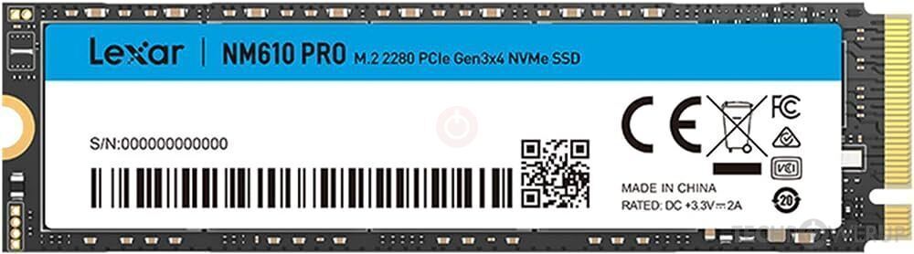 Lexar NM610 Pro 1 TB Specs | TechPowerUp SSD Database