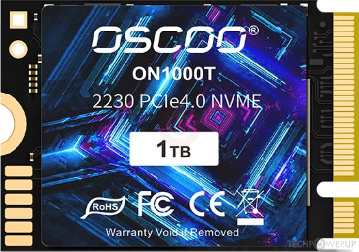 OSCOO ON1000T 1 TB Specs | TechPowerUp SSD Database