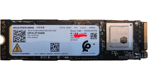 Kioxia XG10d 2 TB Specs | TechPowerUp SSD Database