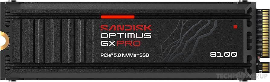 Sandisk Optimus GX Pro 8100 (w/ Heatsink) 1 TB Specs | TechPowerUp