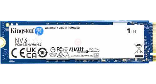 Kingston NV3 1 TB Specs | TechPowerUp SSD Database