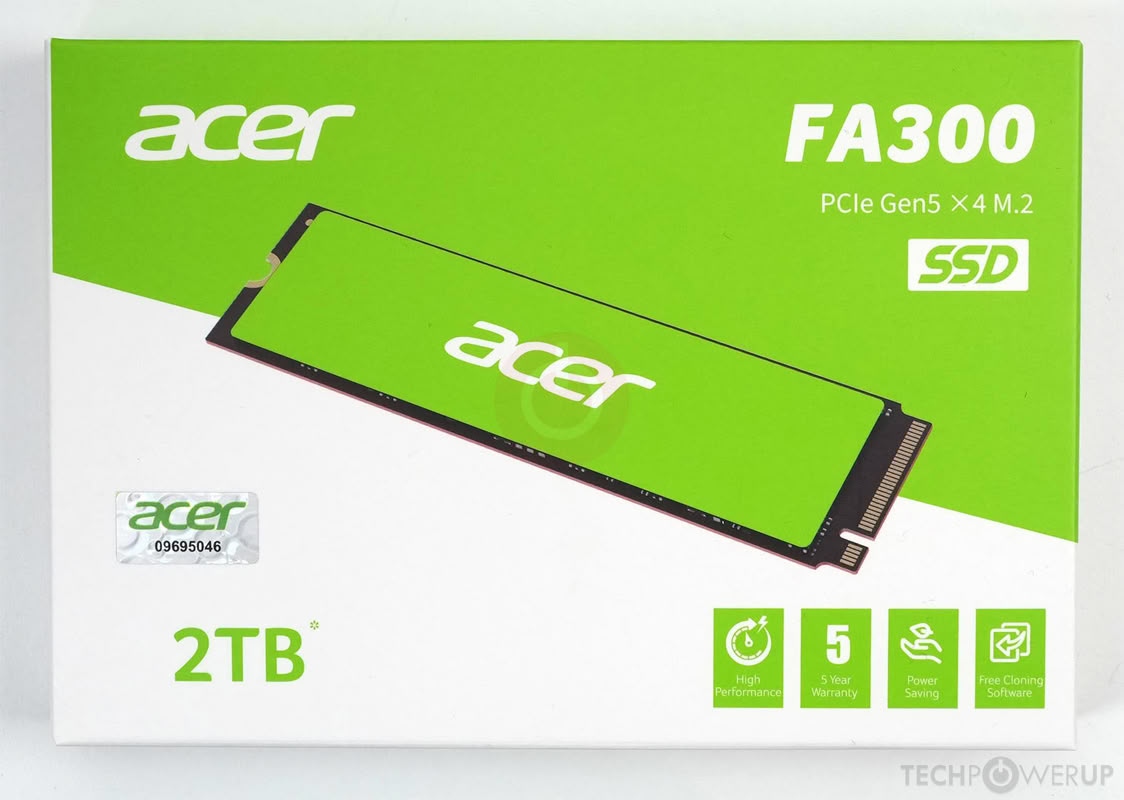 Acer FA300 2 TB Specs | TechPowerUp SSD Database