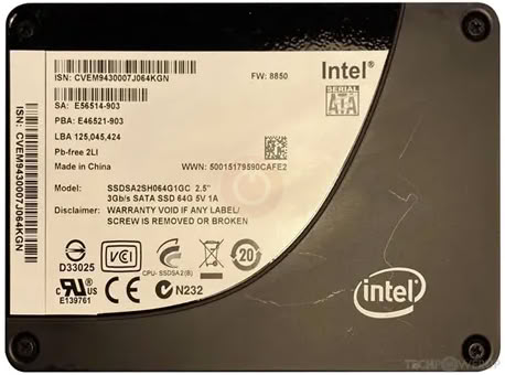 Intel X25-E 64 GB Specs | TechPowerUp SSD Database