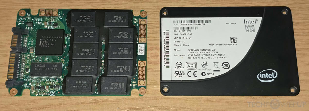 Intel X25-E 64 GB Specs | TechPowerUp SSD Database
