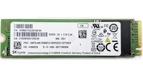 SK Hynix BC711 1 TB Specs | TechPowerUp SSD Database