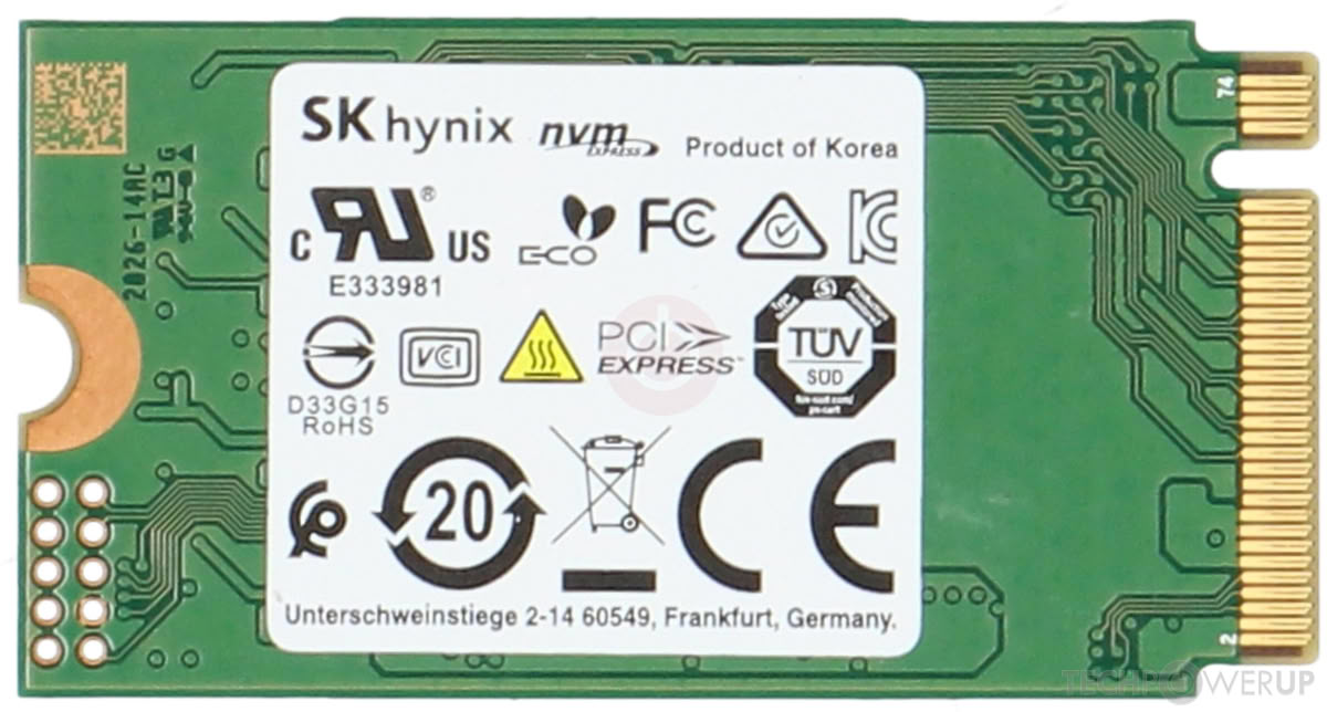 SK Hynix BC511 512 GB Specs | TechPowerUp SSD Database