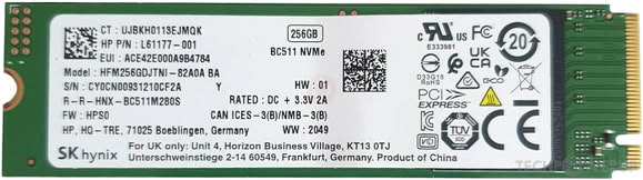 SK Hynix BC511 256 GB Specs | TechPowerUp SSD Database
