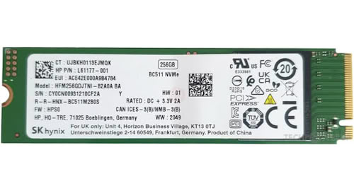 SK Hynix BC511 256 GB Specs | TechPowerUp SSD Database