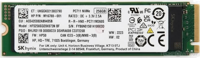 SK Hynix PC711 256 GB Specs | TechPowerUp SSD Database
