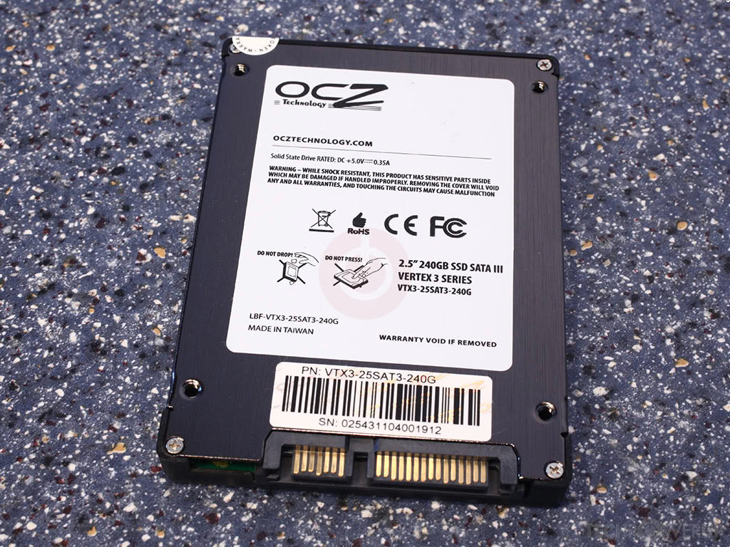 OCZ Vertex 3 240 GB Specs | TechPowerUp SSD Database