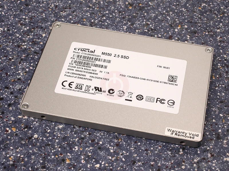 Crucial M550 512 GB Specs | TechPowerUp SSD Database